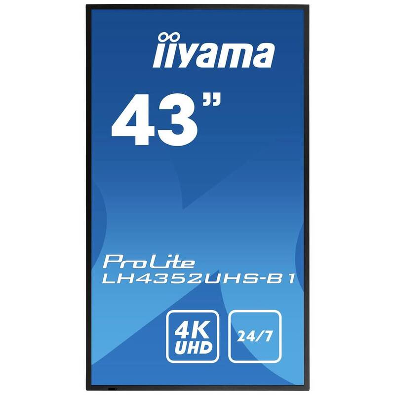 Iiyama ProLite LH5052UHS-B1 Digital Signage Display 50 Zoll Bilschirm Monitor - 4948570118489
