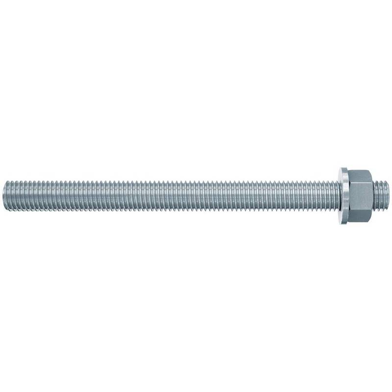 Fischer Ankerstange Gewindebolzen M16x200mm galvanisch verzinkt 10 Stück Stahl - 4006209902899