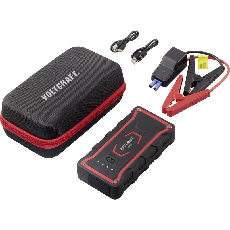 Voltcraft Schnellstartsystem 1000A VC-10637210 Starthilfe Powerbank schwarz - 4053199972289