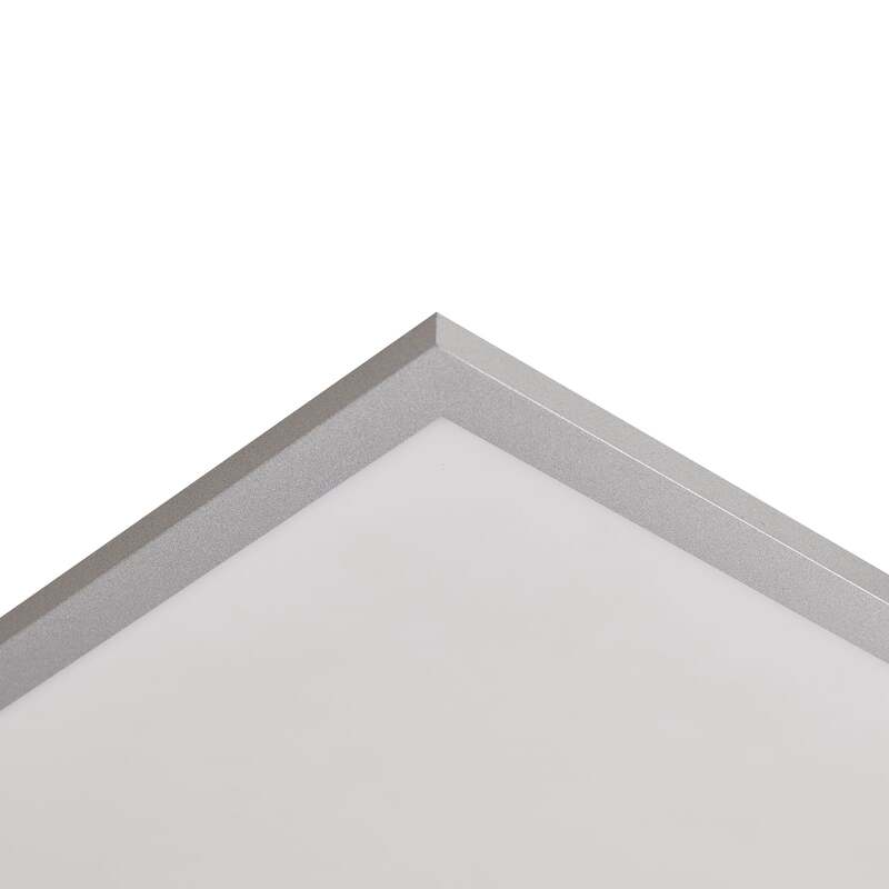 Lindby LED Deckenlampe Deckenleuchte Livel Lampe Leuchte silber 40x40cm 4000K - 4251096528367
