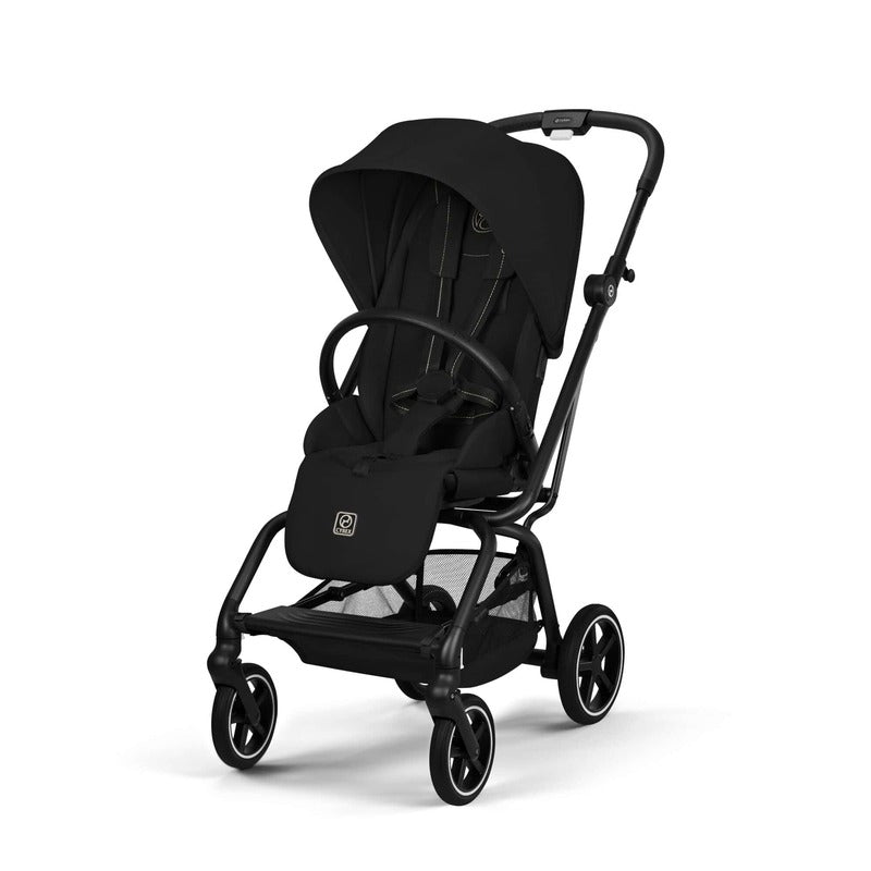 Cybex Buggy Eezy S Twist +2 All-Terrain schwarz Magic Black 360° drehbar kompakt - 4063846565870