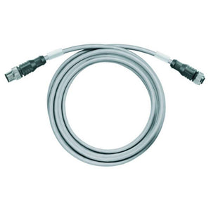 B-Ware Weidmüller Sensoraktorstecker Verbindungskabel M12 Stecker 12polig 10m Schwarz