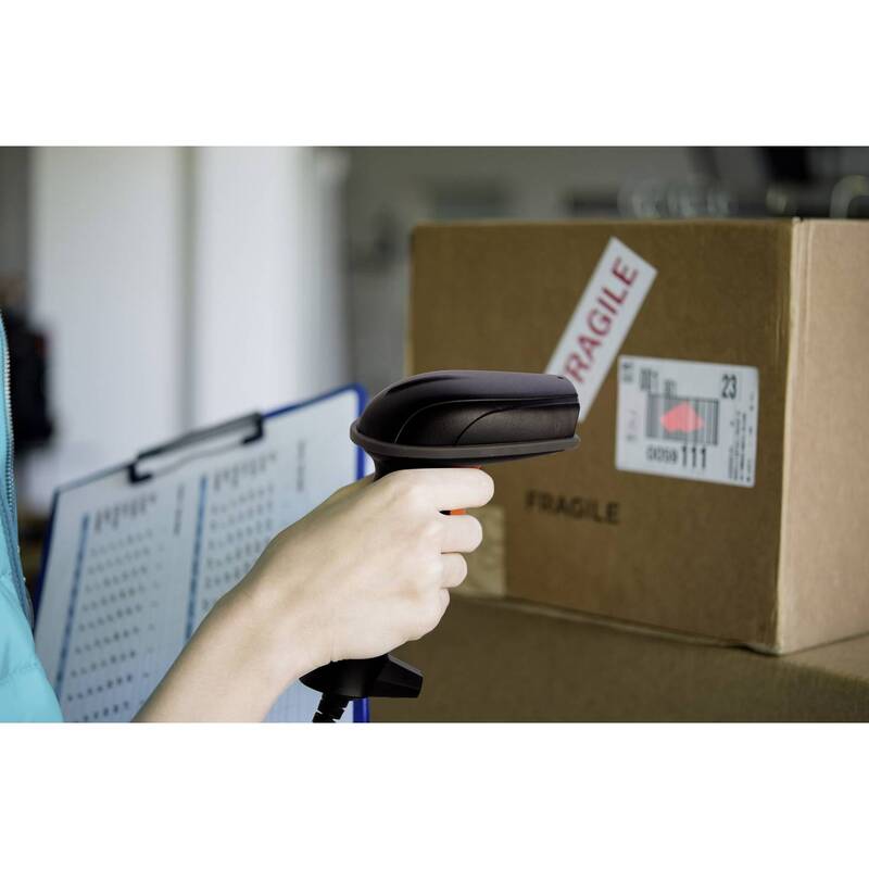 Renkforce 2D Barcode-Scanner Kabelgebunden 1D, 2D Laser Schwarz Hand-Scanner USB - 4053199545766