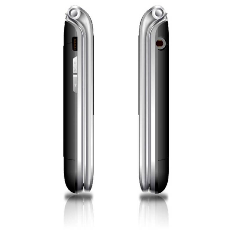Beafon Senioren-Klapp-Handy SL495 mit SOS Taste und Ladestation schwarz silber - 9120124824182