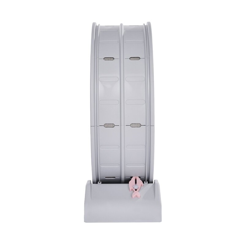VEVOR Katzenlaufrad 80 cm Weiß für Katzen bis 4 kg flüsterleise stabil - 6974129113771