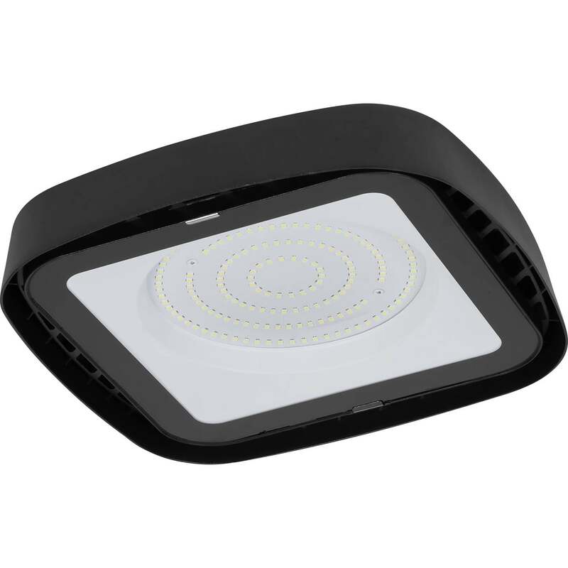 OSRAM LED-Hallenleuchte Highbay Ufo Schwarz 130W 6500K IP65 27,3 cm 5 STÜCK - 4099854429330