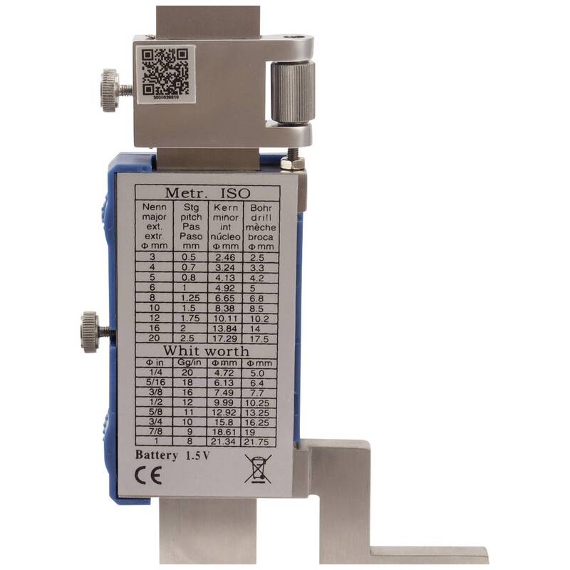 DASQUA 3130-8125 digitales Höhenmessgerät Messwerkzeug Höhenmesser 0-125mm - 4064161307626