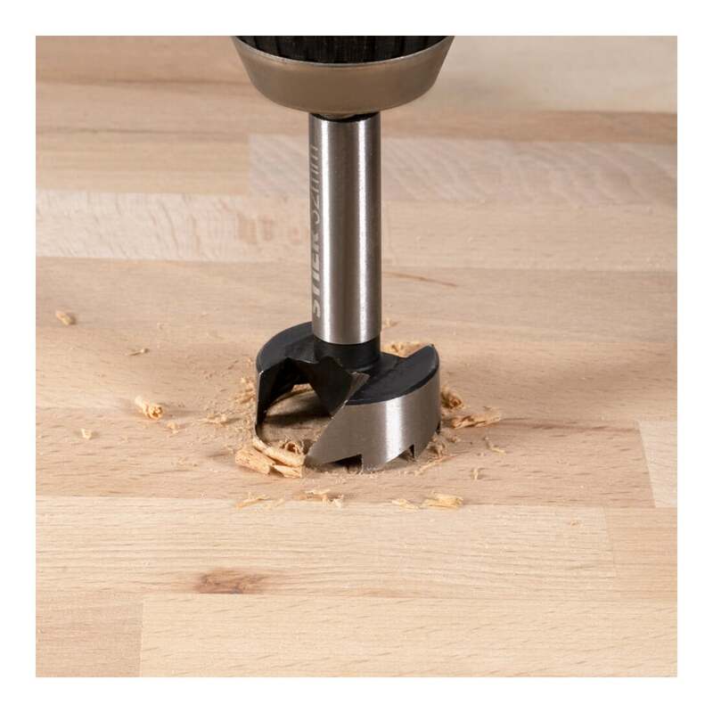 Stier Forstnerbohrer Bohrer Set 15-teilig in Holz-Kassette 10-50mm C45 Stahl - 4251709636229