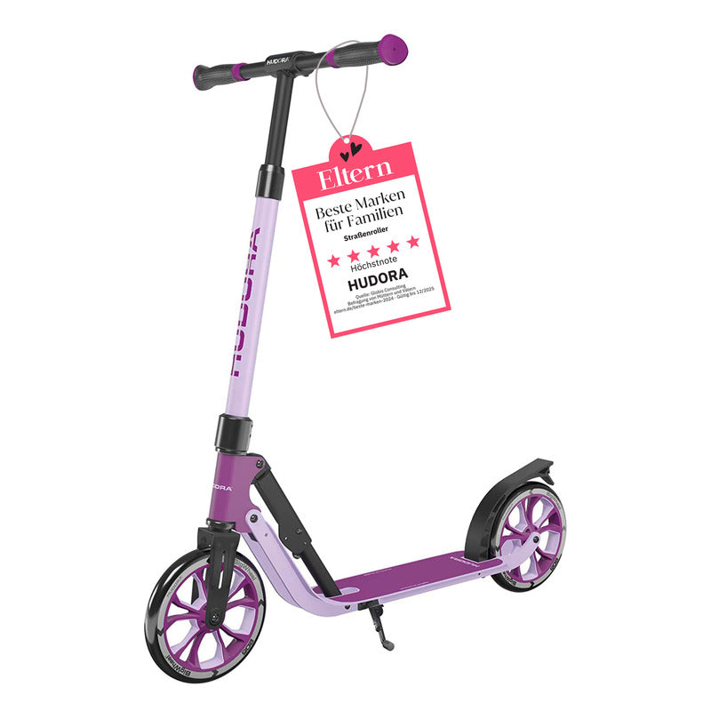 HUDORA 205 Advanced lavender City-Roller Scooter Roller Kickroller Kinderroller - 4005998141540