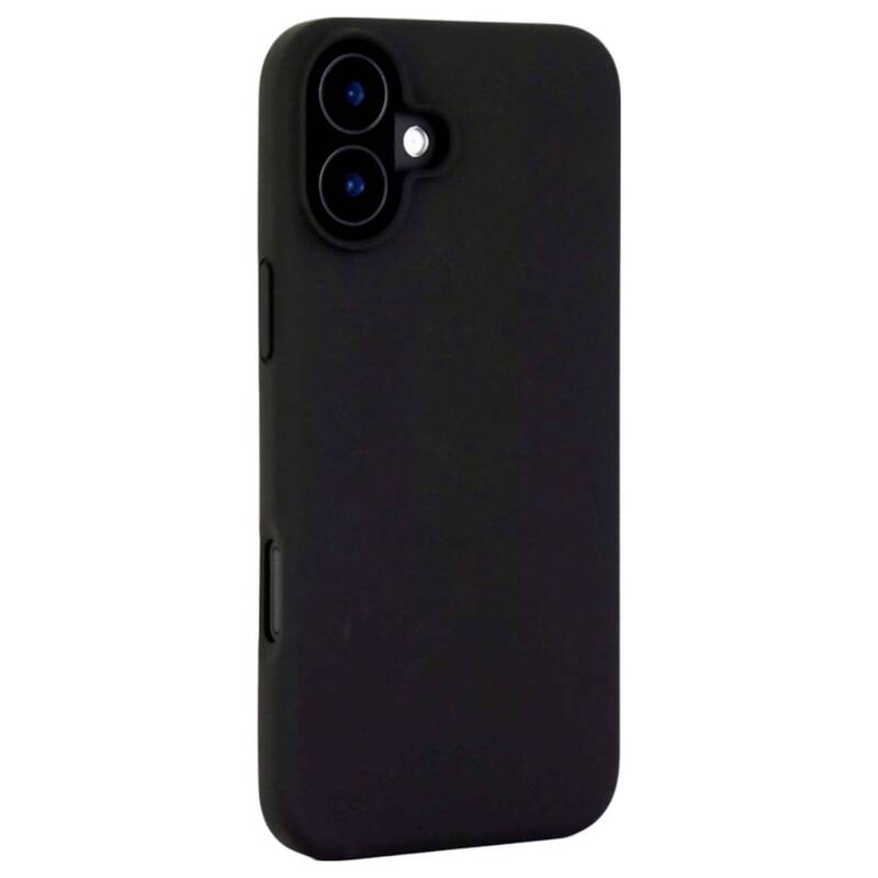 Backcover Handyhülle Case JT Berlin iPhone 16 Schwarz Silikon Induktives Laden - 4262386610709