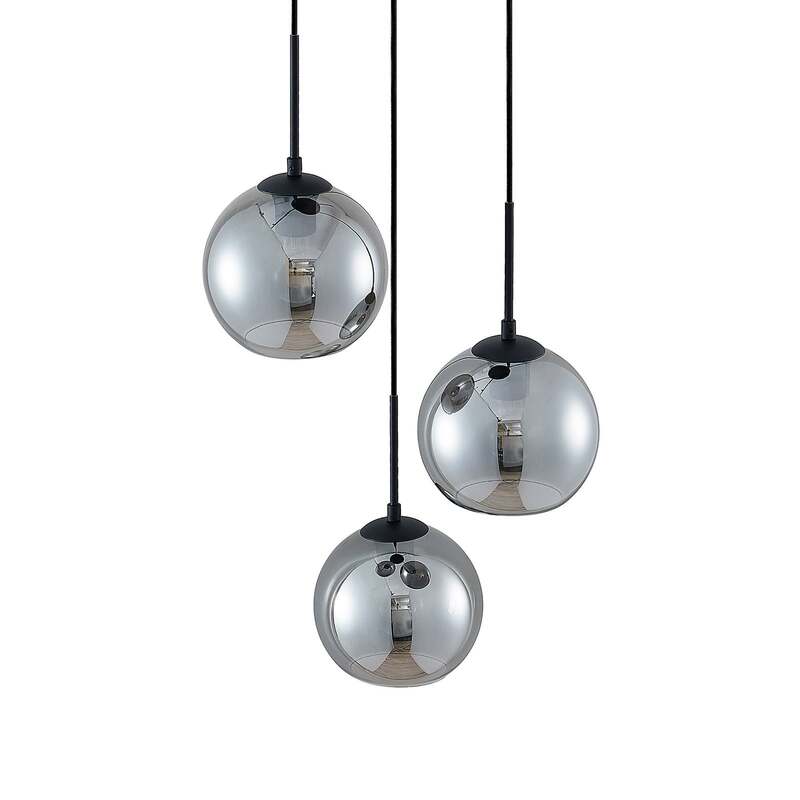 Lindby Hängelampe Hängeleuchte Jurian LED Pendelleuchte Lampe dimmbar schwarz - 4251911727869