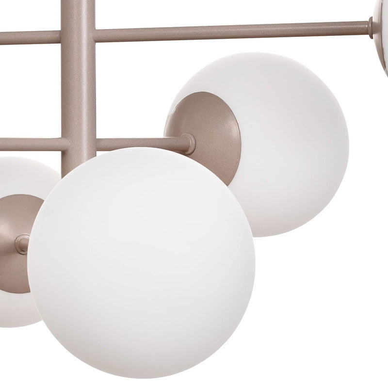 Domiluce Hängeleuchte Pendelleuchte Aurora Glasleuchte E14 beige SIEHE TEXT/FOTO - 5905563004159