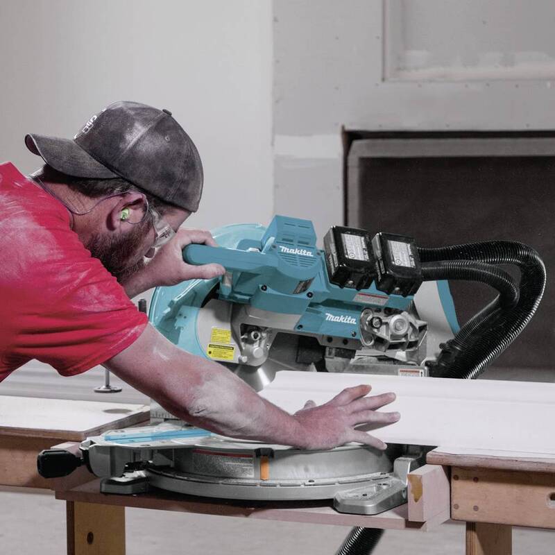 Makita Akku-Kapp- und Gehrungssäge DLS111ZU 260mm 2x18V bürstenlos ohne Akkus - 0088381851268