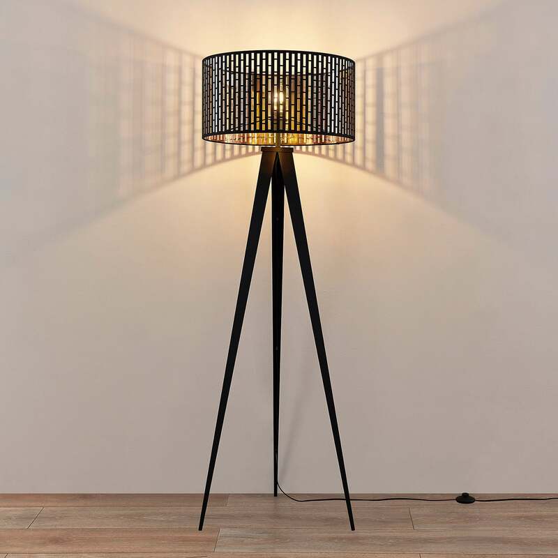 Lindby Thoralf Stehleuchte Tripodgestell Stehlampe Leuchte Lampe SIEHE TEXT/FOTO - 4251911729320