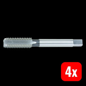 4x B-Ware KS Tools Handgewindebohrer metrisch M8 x 1,25 1,25 mm 18 mm Länge 40 g 1 St.