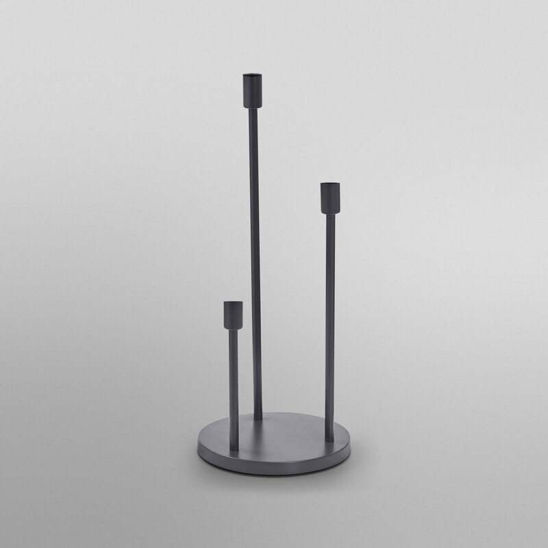 OSRAM Stehlampe Standlicht DECOR STICK dunkelgrau Höhe 78 cm 3 x E2754 - 4099854440366