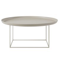 NORR11 Duke Stone Kaffeetisch Beistelltisch Couchtisch Sofatisch Tisch grau rund - 4251501644064