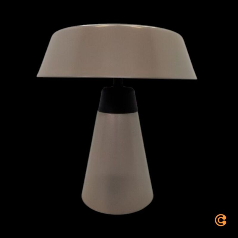 Paulmann Tischlampe Lirox LED dimmbar Touchdimmer beige schwarz 20cm IP44 - 4000870770610