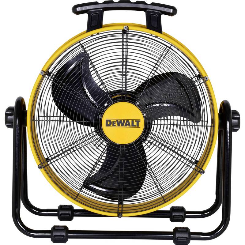 DEWALT Bodenventilator 110 W 688 mm Gelb 3 Schaltstufen 560 l/s 63 dBA - 6921183000905