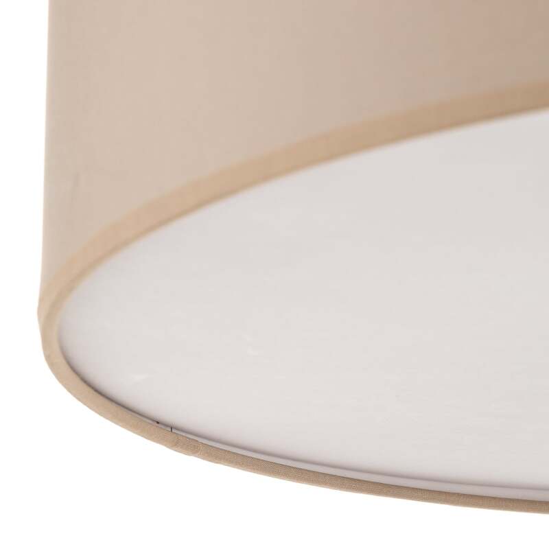 TK-Lighting Deckenleuchte Rondo LED Lampe dimmbar beige Ø45cm 4-flammig Metall - 5901780544300
