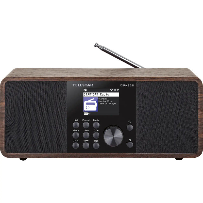 Telestar Internet Tischradio DIRA S 24i DAB+ Bluetooth AUX Aufnahmefunktion - 4024035300016