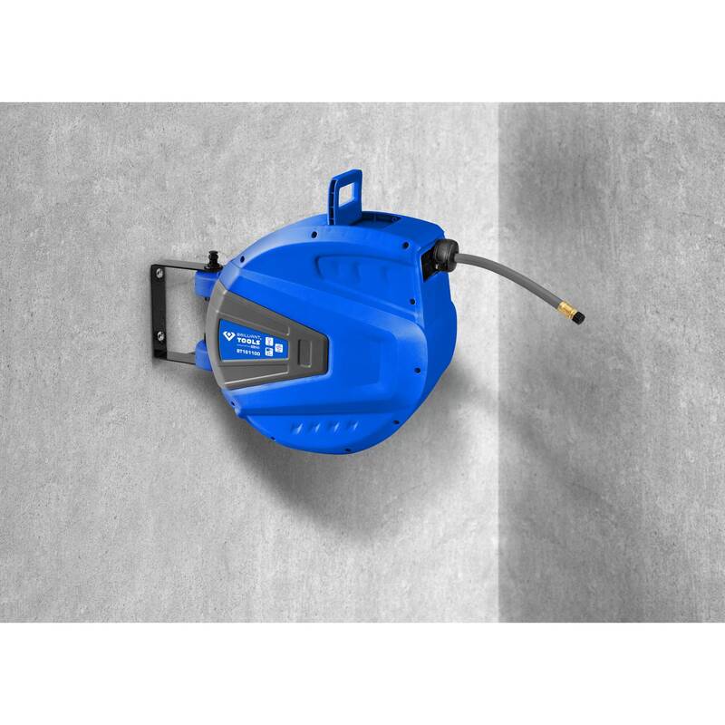 Brilliant Tools Automatischer Druckluftschlauch 15m 18bar 3/8" Anschluss - 4042146850169