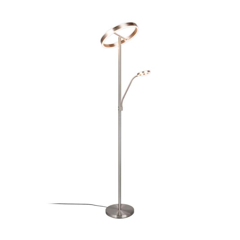 TRIO LIGHTING LED Stehlampe Leuchte Willis nickel Metall CCT Dimmer 180 cm288 - 4017807618129