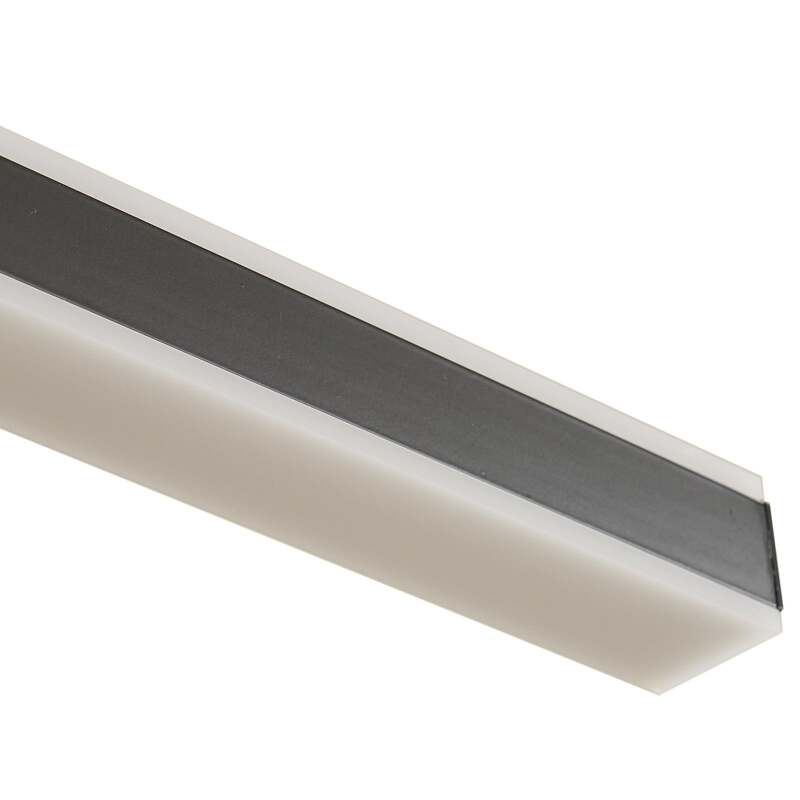 Lucande Hängeleuchte Pendolo LED Pendellampe dimmbar schwarz Aluminium 120cm - 4251911791686