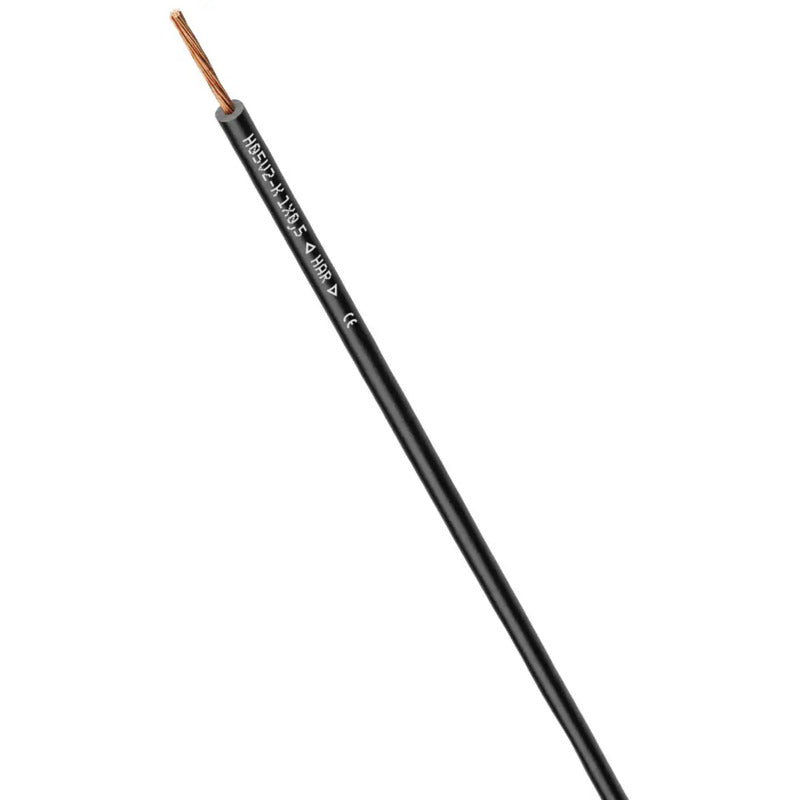 LAPP Einzelader Kabel H05V2-K 1x1mm² 100m Kupfer schwarz für feste Verlegung - 4044776748458