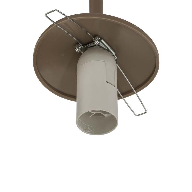 Wandleuchte Cambridge LED Wandlampe dimmbar beige matt Stahl Glas E14 34cm - 5907565930085