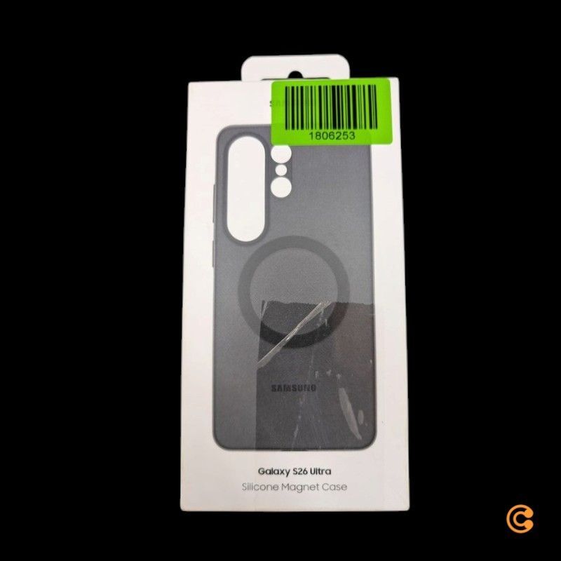 Samsung Hülle Backcover Schutzhülle Galaxy S26 Ultra Schwarz Silikon Magnet Case - 8806097887225