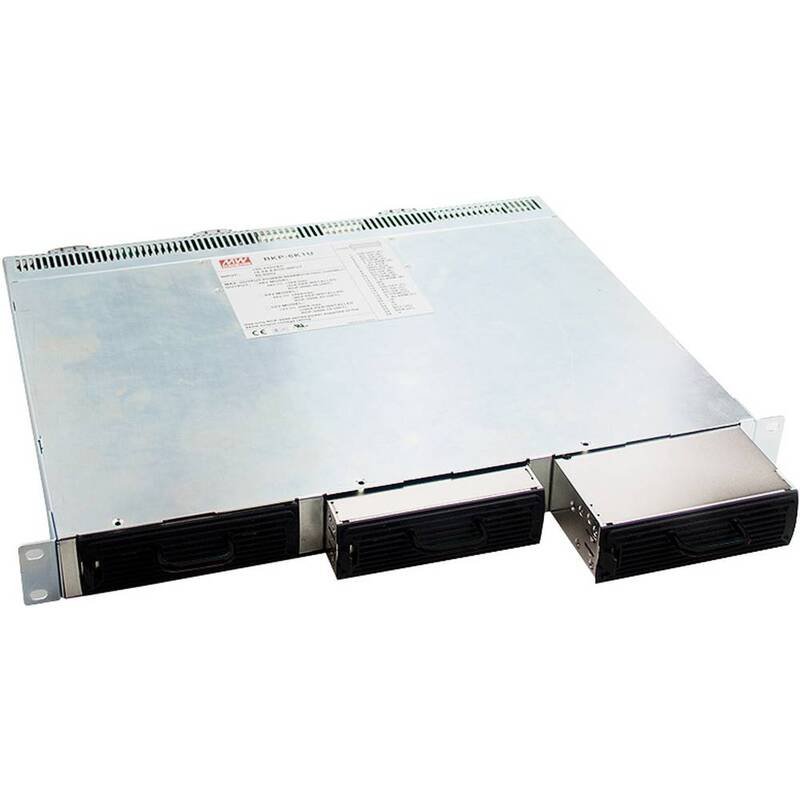 MEAN WELL Einbau-Kit 19" Rackboden RKP-1UI-CMU1 für Mean Well Steckernetzteile - 1292349