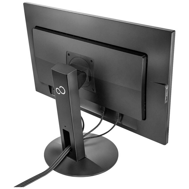 Fujitsu Monitor 27 Zoll Bildschirm FHD IPS 1920x1080 DisplayPort HDMI VGA - 4059595827604