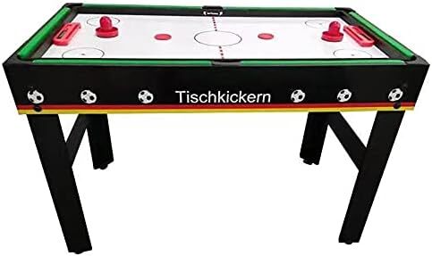 Izzy 4-in-1 Multi-Kicker Tischfußball Billard Tischtennis Air Hockey 123cm - 4047385499155