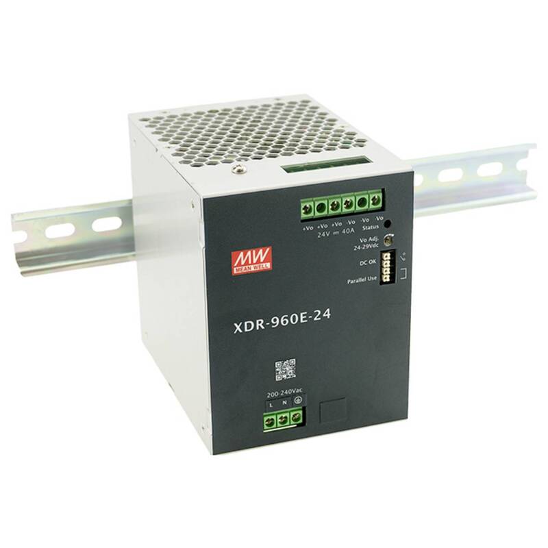 MEAN WELL Hutschienen Netzteil Stromversorgung XDR-960E-48 48 V 960 W - 4021087106856