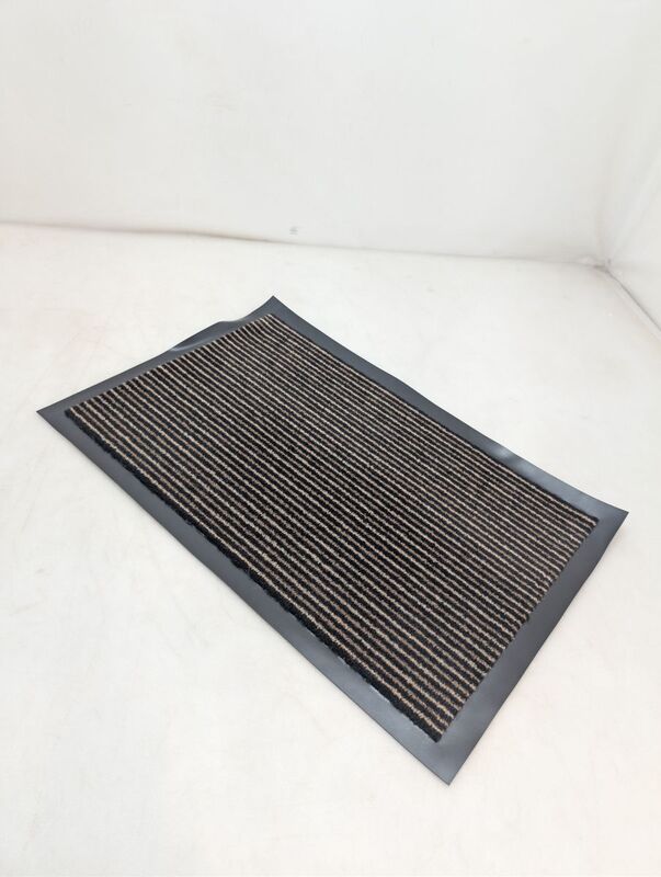 LUX Türmatte rutschfest gestreift 60x40cm Innenbereich praktische Fußmatte - 4007873940095