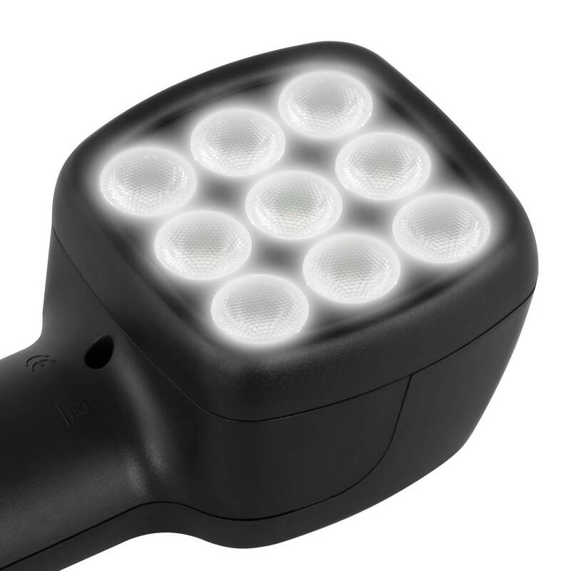 PCE Instruments Stroboskop Drehzahlmesser Digital-Stroboskop Messgerät Weiß LED - 4250348733504