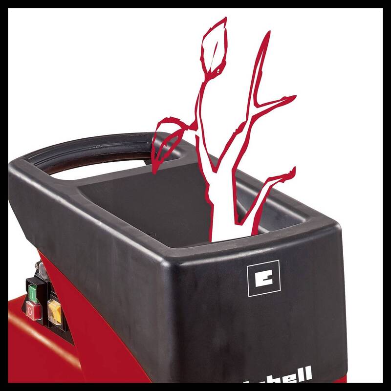 Einhell Walzen-Häcksler GC-RS 2540 Elektro Häcksler 2000W 40mm 55l leise - 4006825608403