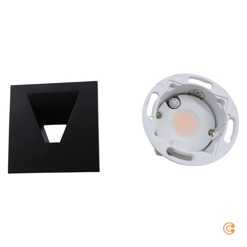 Deko Light Set Alwaid 2 Grundmodul Leuchte Modul Abdeckung eckig schwarz - 4042943174680