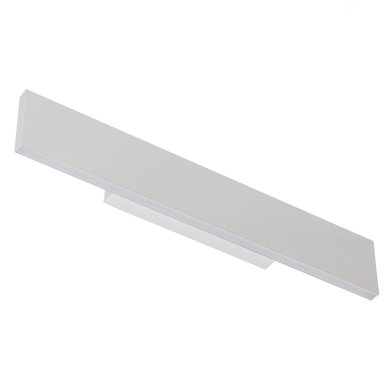 TRIO LIGHTING Wandlampe Concha LED dimmbar Wandleuchte Metall Acryl weiß 47cm - 4017807404593