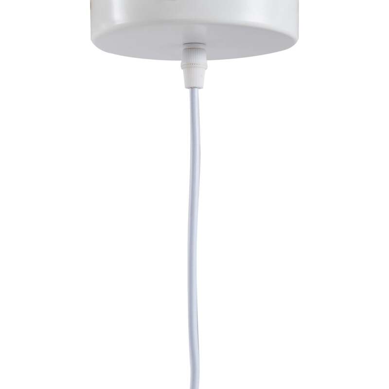 Lindby Hängeleuchte Vitore 40 cm Textil weiß dimmbar E27 15 W LED - 4251911792539