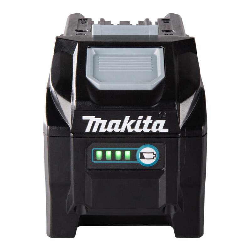 Makita Akku BL4050F Li-Ionen 40V 5Ah Akku Ladegerät robust Baustelle schwarz - 0088381580946