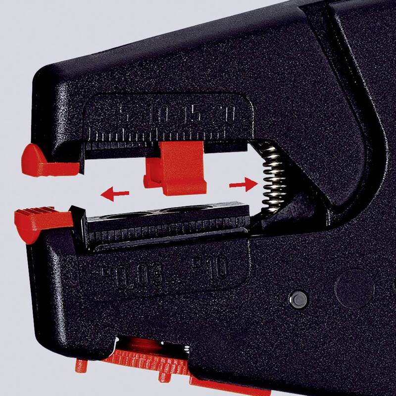 Knipex 12 40 200 Automatisch Abisolierzange Abisolierwerkzeug Isolierzange Stahl - 4003773040262