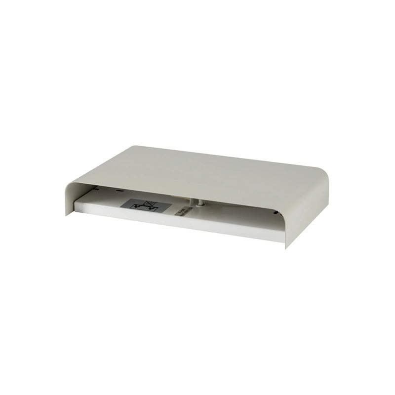 Nowodvorski Lighting Wandleuchte Haga Wandlampe hellgrau Metall 25 cm breit G9 - 5903139113045