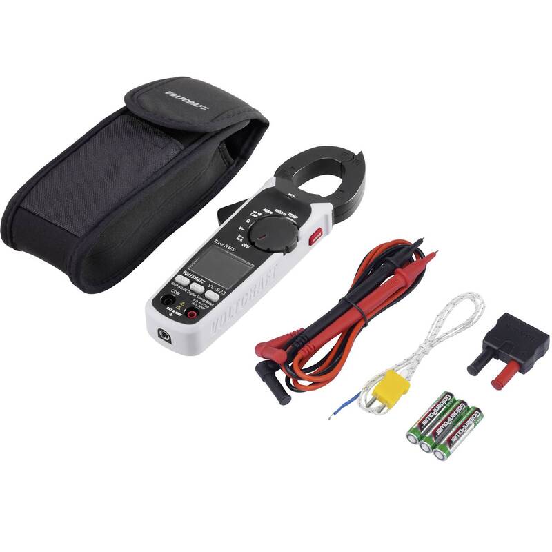 Voltcraft Stromzange VC-523 digitale Messzange 400A CAT III 600V True RMS - 4053199547463