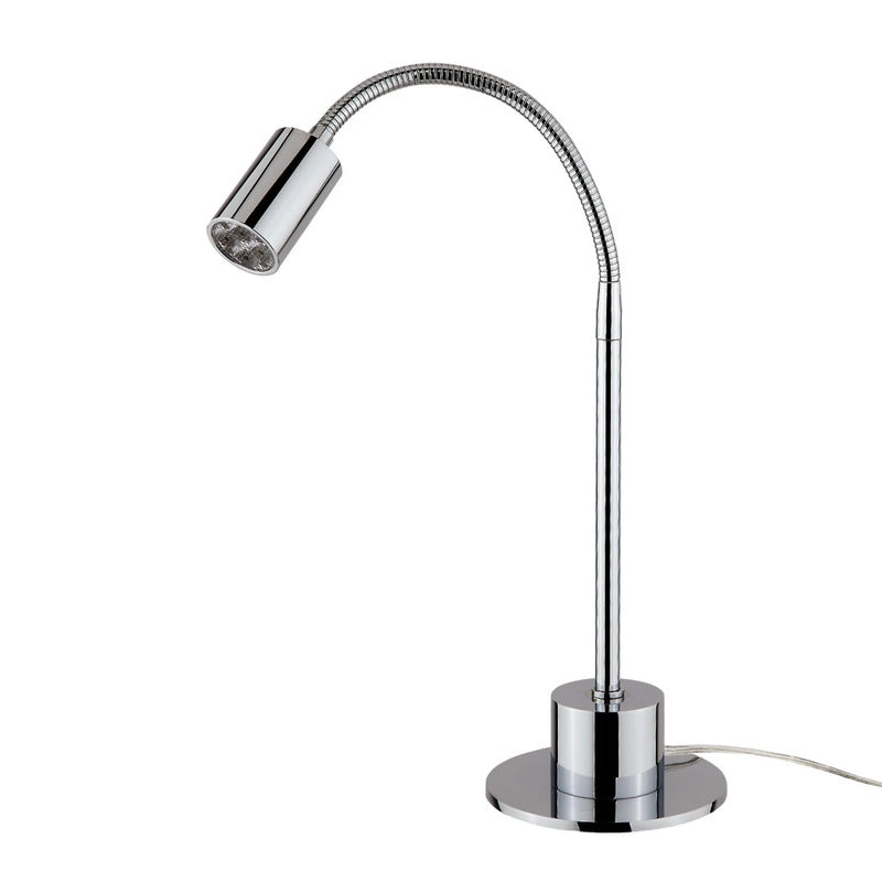 Busch Tischleuchte Lampe LED-Tischlampe Karen chrom Metall höhenverstellbar - 4019231037620