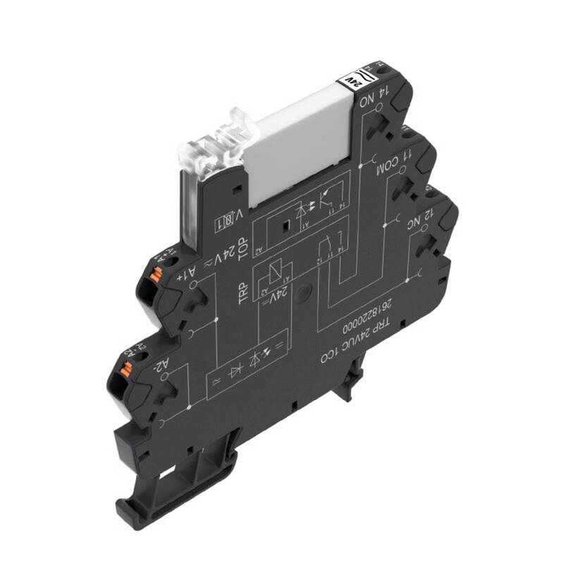 Weidmüller TRP 230VUC 1CO Koppelrelais Relais 230V DC AC 6A Wechsler 10 St - 4050118670783