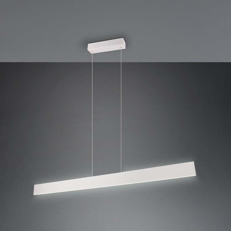 Trio Lighting Hängeleuchte Pendelleuchte LED Galway hellgrau dimmbar Touch CCT - 4017807616682