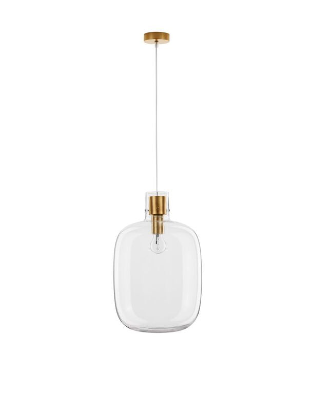 Nova Luce Pendelleuchte Hängeleuchte CINZIA E27 LED Gold dimmbar Lampe Ø 30 cm - 5212017431141