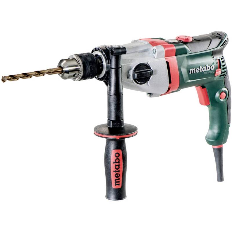 Metabo Bohrmaschine 1300W 2-Gang Bohrer Impulsbetrieb Werkzeug 3100U/min 40mm - 4007430314352